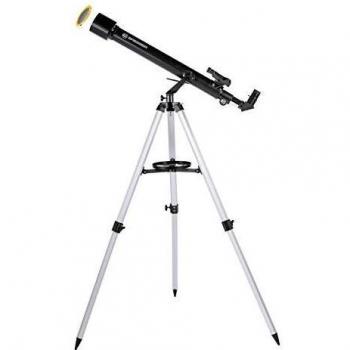 Bresser Arcturus 60,700 AZ - Lunette astronomique Carbon design avec Adaptateur pour Smartphone, negro
