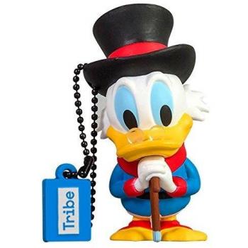 Llave USB 16 GB Uncle Scrooge - Memoria Flash Drive 2.0 Original Disney, Tribe FD019508