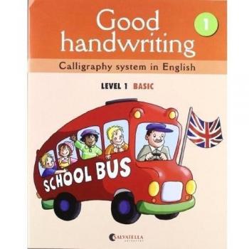 Good handwriting 1: Calligraphy system in English-level 1 basic