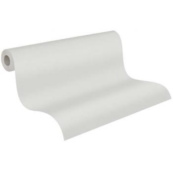Papel Pintado Vinílico Texturizado Unicolor Gris para Sala de Estar y Dormitorio - A.S. Création Trendwall