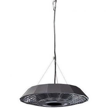 Calentador Eléctrico de Techo Marbella 2000W con LED y Control Remoto Enders