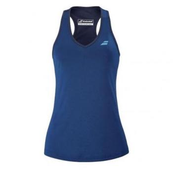 Camiseta Sin Mangas Babolat Play Azul Mujer XL