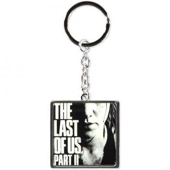 Llavero metálico The Last of Us Part II con logo impreso