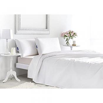 Almohada Viscoelástica de Lujo con Doble Funda y Tratamiento Antiácaros - 75 cm