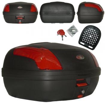 A-Pro Top Case Caja 46 lt universal Quick Rlease Motorcycle Scooter Luggage