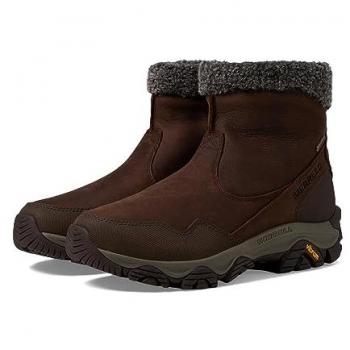 Botas de Senderismo Merrell Coldpack 3 Thermo Mid Zip Impermeables para Mujer - Color Canela - Talla 37 EU