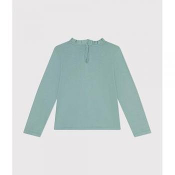 Camiseta de Manga Larga Petit Bateau TELTY para Niña Verde 3A