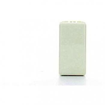 Copriforo 1 Módulo Gewiss System Blanco GW20056
