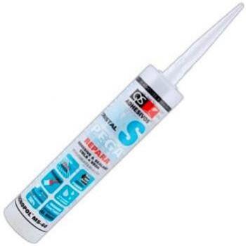 TECNOPOL MS-60 Transparente Sellador Adhesivo MS pack 12 unidades