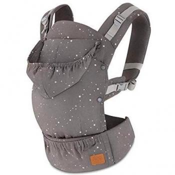 Kinderkraft Huggy Baby Carrier Mochila Portabebés Gris