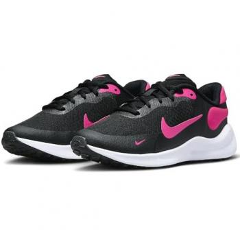Nike Revolution 7 Kids Running Shoes - Black - Size 33.5 Unisex