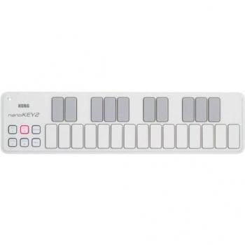 Korg nanoKEY2 White 25-Key USB MIDI Controller