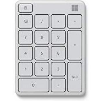 Teclado Numérico Bluetooth Universal Microsoft Surface en Azul Glaciar