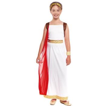 Disfraz de Romana Imperial para niña