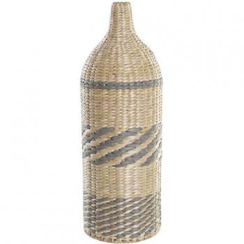 Jarrón de Fibra Natural 20x20x60 - Elegante, Versátil y Decorativo