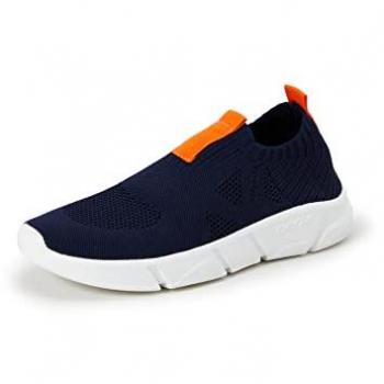 Zapatillas Geox J Aril Boy para Niño, Multicolor Azul Marino/Naranja, Talla 36