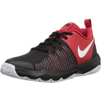 Nike Team Hustle Quick (GS), Zapatillas de Baloncesto para Niños, (Black/White/University Red 002), 36 EU