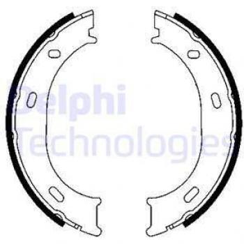 Kit de zapatas de freno DELPHI LS1905 para frenos de tambor
