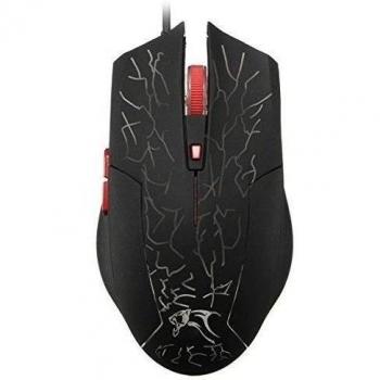 Yongse LED ratón con cable óptico del juego X-4S ratón USB de Ajustable DPI para el ordenador portátil PC