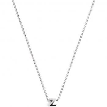 Collar Singularu Personalizado Single Letter Plata - Letra Z