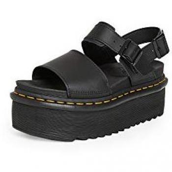 Sandalias Dr. Martens Voss Quad Hydro de Plataforma para Dama en Color Negro, Talla 41