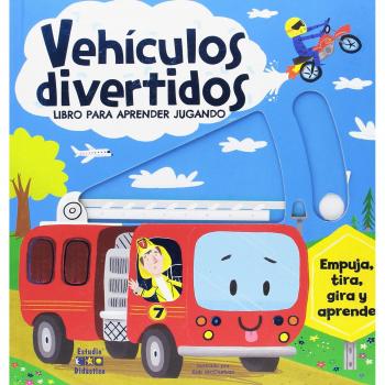 VEHÍCULOS DIVERTIDOS: LIBRO PARA APRENDER JUGANDO