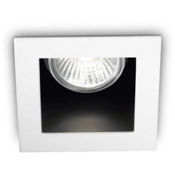 Foco empotrable de techo blanco FUNKY 1 bombilla GU10 Ideal Lux