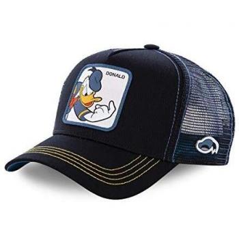 Gorra CapsLab Disney Pato Donald Negra