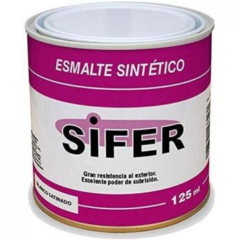 PINTURA ESMALTE SINTETICO NEGRO SATINADO 125 ML