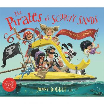 Libro ilustrado Los Piratas de las Arenas Escorbuto de Jonny Duddle