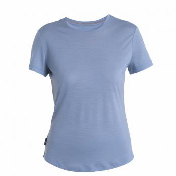 Camiseta de Manga Corta Merino 125 Cool-Lite Sphere III Femenina Violeta Icebreaker