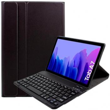 Funda Cool Polipiel Negro con Teclado Bluetooth para Samsung Galaxy Tab A7 T500/T505 10.4