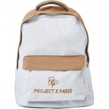 Project X Paris Unisex Basic Rucksack in Beige Greige