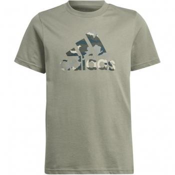 Camiseta adidas Camo Graphic Infantil Gris