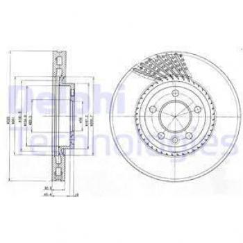 Disco de freno DELPHI BG9892, tipo: disco de freno, características: diseño optimizado para una mejor disipación del calor, alta resistencia a la deformación, recubrimiento anticorrosivo para mayor durabilidad,