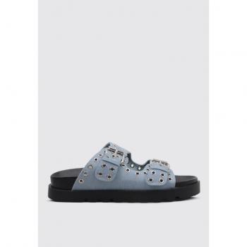 Sandalia Plana Mujer Denim Limma DUE SORELLE 36