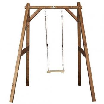 AXI Columpio Infantil de Madera FSC en Marrón con 1 Plaza | Columpio para niños de Jardin / Exterior