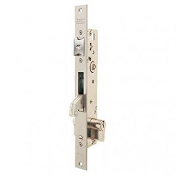 Cerradura Monopunto de Palanca Basculante Inoxidable 25 mm para Perfiles Metálicos