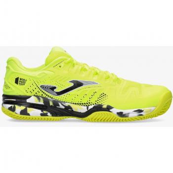 Zapatillas de pádel Joma Slam Junior Amarillo Fluor - Máxima durabilidad, gran estabilidad y confort