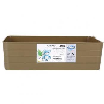 Cajón Organizador Flexible 27x18x7.5cm Jano - Solución de Almacenamiento Versátil y Resistente para Mantener tus Espacios Ordenados