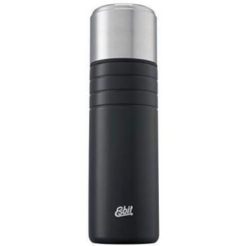 Esbit Majoris Edelstahl Botella, Unisex, Negro, 1000 ml