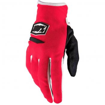 Inconnu 100% ridecamp Guante de montaña Unisex, Rojo
