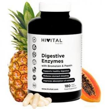 Enzimas Digestivas | 180 cápsulas veganas