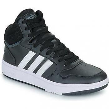 Adidas Hoops Mid 3.0 Kids Sneakers - Black - Size 35