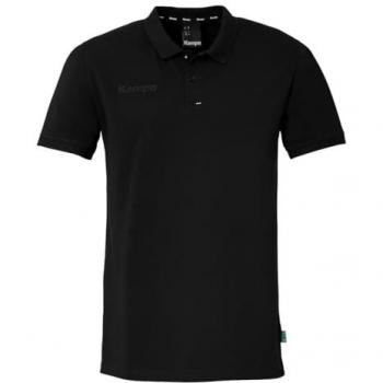 Kempa Polo De Manga Corta Prime, Negro, M Hombres