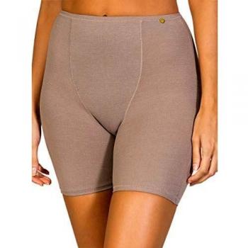 ZD ZERO DEFECTS Malla para Mujer Hilo de Soja - Color Visón - Talla 46