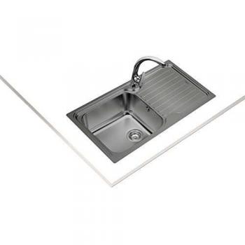 Fregadero Teka Classic 1C 1E Color Inox Ref 11119005 Mueble De 50 Cm Reversible