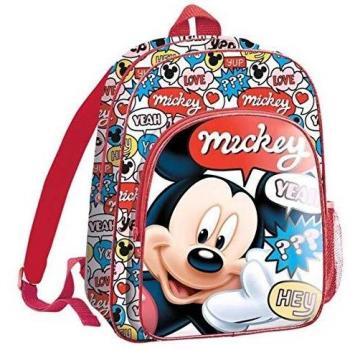 Mickey Mouse 36cm Mochila Tiempo Libre y Sportwear Infantil, Juventud Unisex, Multicolor
