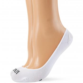 Vans Y No Show 7-10 2pk, Calcetines para Mujer, Blanco