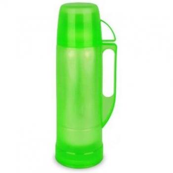 Termo para bebidas WELKHOME recubierto de plástico de colores 1000 ml Verde